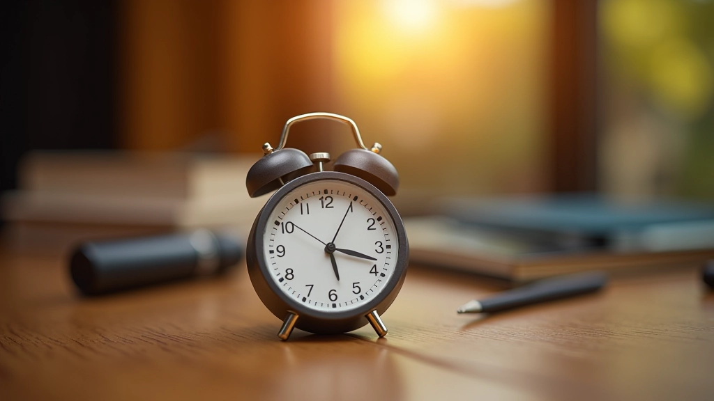 Relógio de pulso mostrando gestão de tempo e blocos de trabalho
